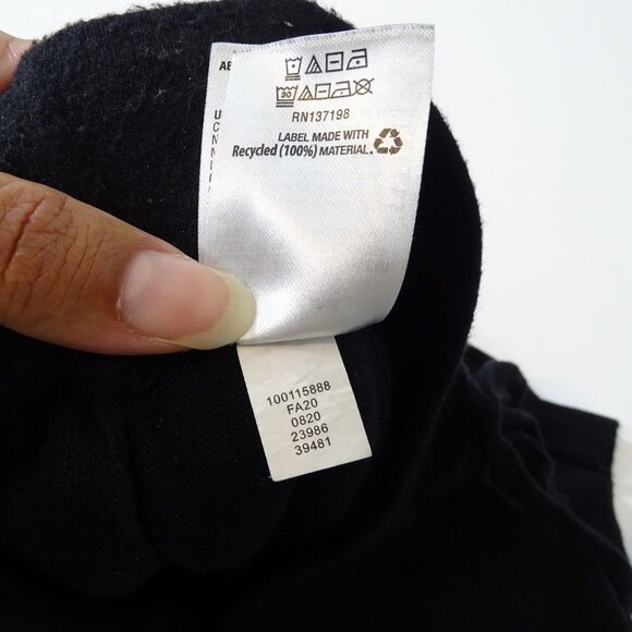 Culpos x INC Women Black Sweater Knit Cargo Jogger Pants Size S Ribbed Hem - Picture 9 of 13